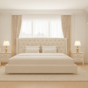 Luxury Haven Cream Bedroom Set
